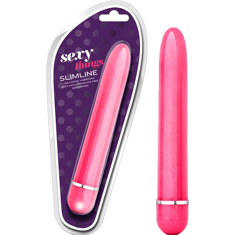 Sexy Things Slimline Vibe Pink 7″ Kkitty Products