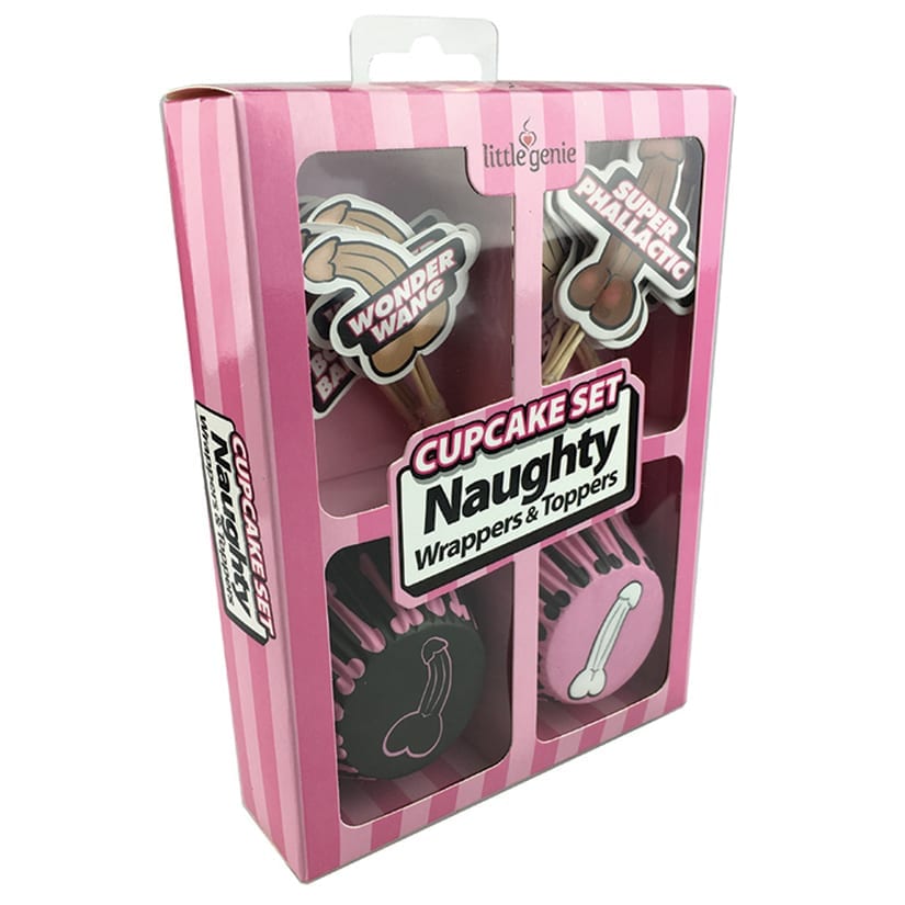 Cupcake Wrappers And Toppers Set Naughty Kkitty Products